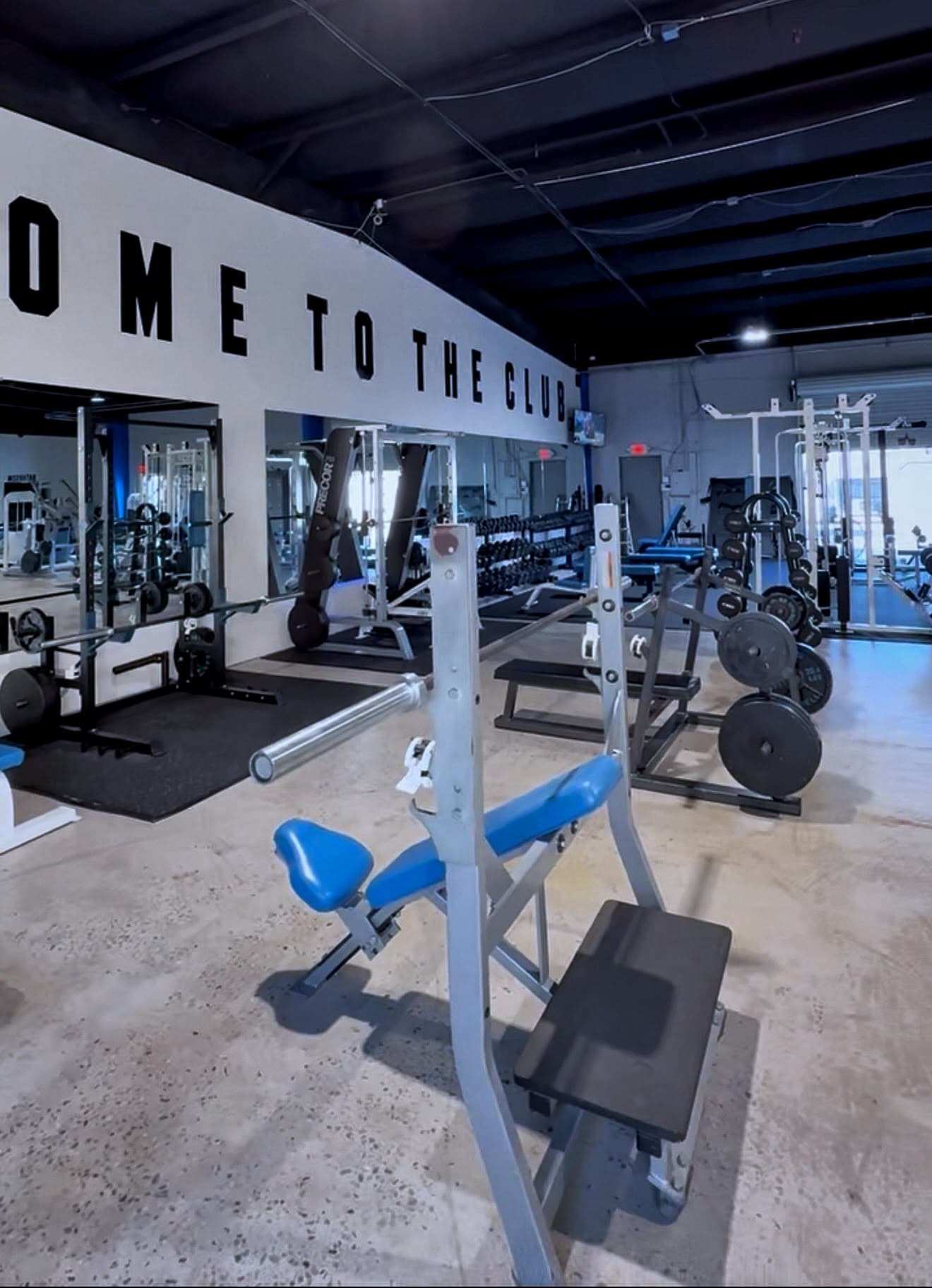 The gym, up close. 2